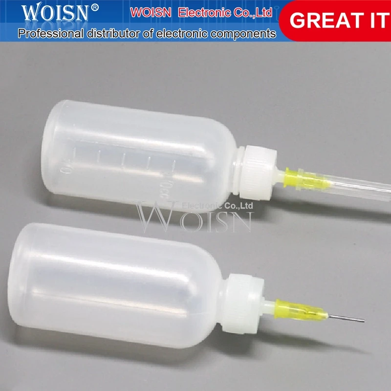 

Rosin bottle 50ml small plastic bottle glue bottle dispensing pot 50ml