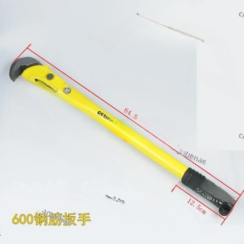 

Steel Rolling Sleeve Wrench Torque Wrench Straight Thread Coupling Sleeve Wire Head Wrench Universal Stillson Steel