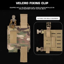 Pochette MOLLE para cargador táctico 9mm con sujeción magnética