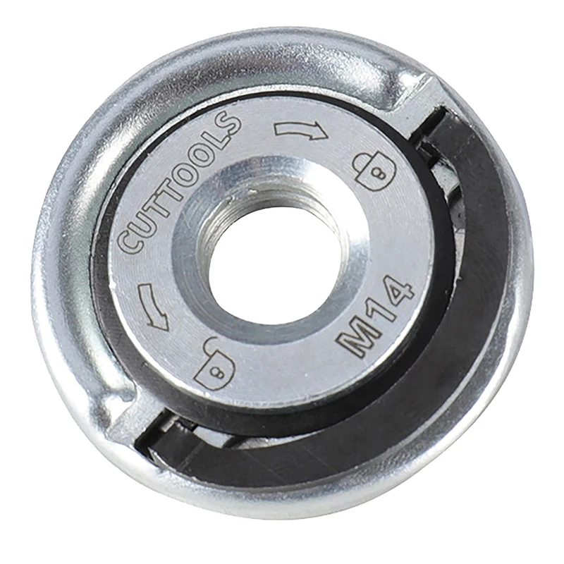 Universal M14 Galvanized Quick Lock Nut For ANGLE Grinder Pressing Plate Quick Lock Nut Portable Installation And Removal