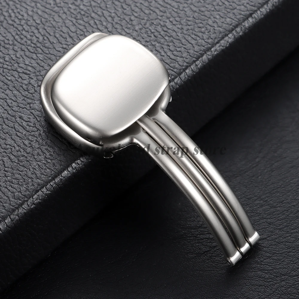 Stainless Steel Magnetic Strap Folding Clasp 20mm for Samsung for Huawei Metal Smart Bracelet Black Starlight Button Accessories