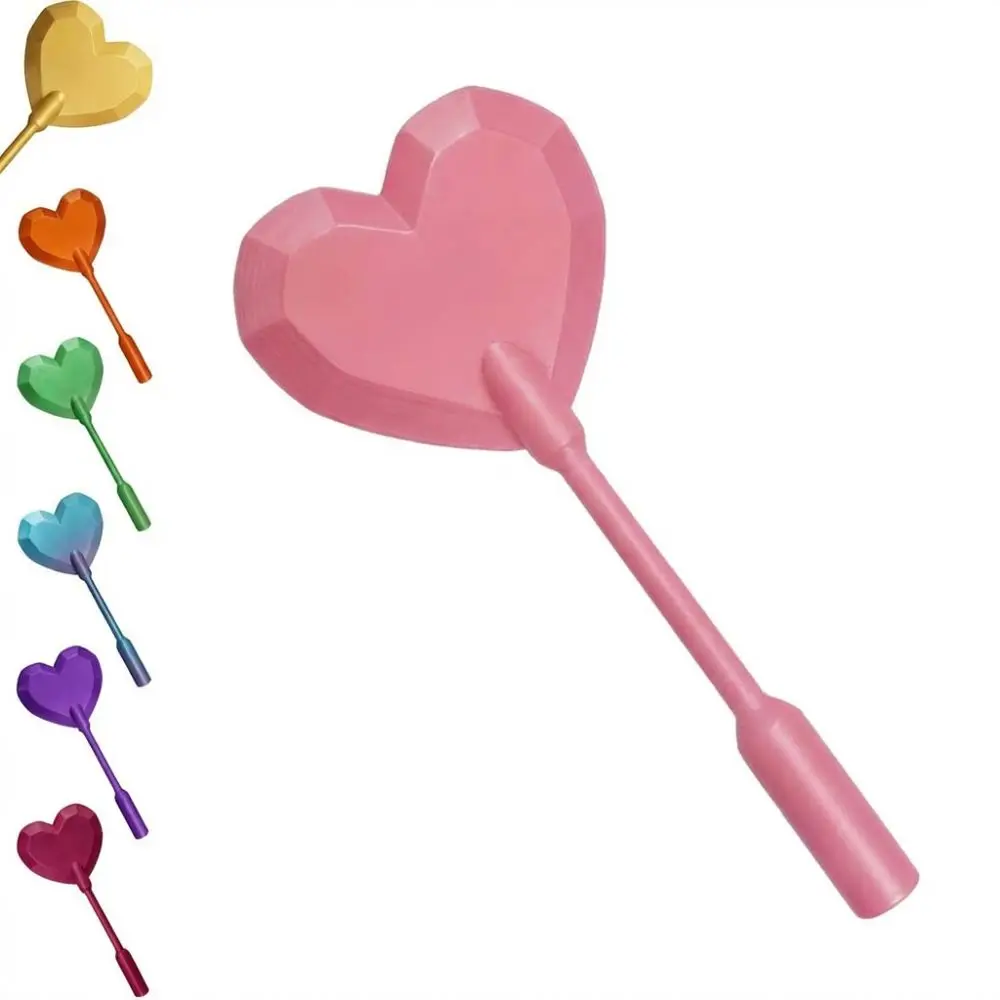 

Держатель для карт с 3D-печатью в форме сердца: Волшебная палочка для бесконтактной оплаты, удобный держатель для кредитных карт для быстрой оплаты