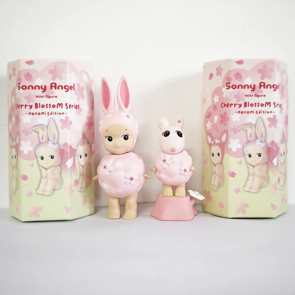 

Sonny Angel Blind Box Toys Cherry Blossom Hidden Edition Anime Action Figure Cute Doll Model Surprise Birthday Christmas Gifts
