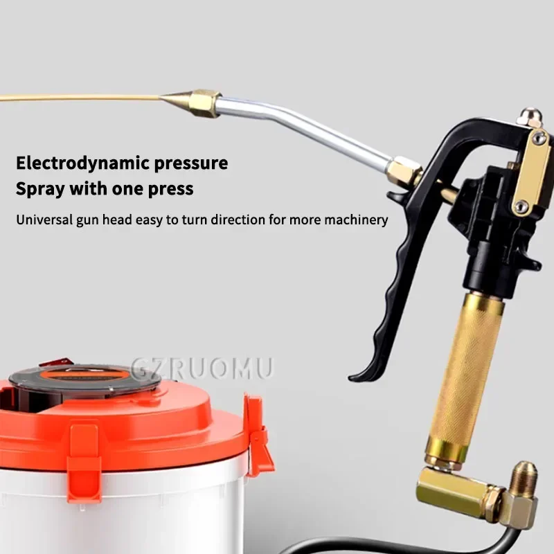 

24V 880W Electric Grease Machine Automatic Grease Gun High Pressure Oiling Machine Sinking Type Oiling Machine