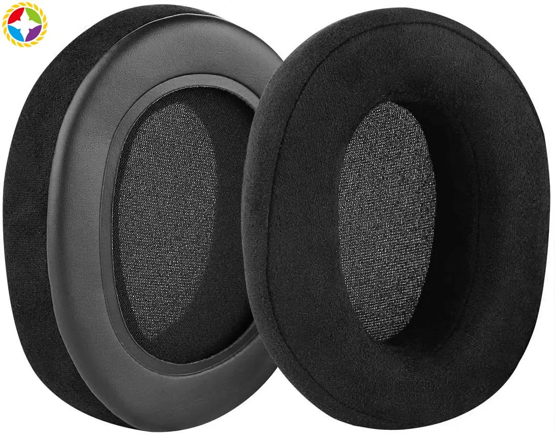 Almohadillas de espuma viscoelástica para auriculares, repuesto de almohadillas para los oídos, para ATH M50X, M40X, M30X