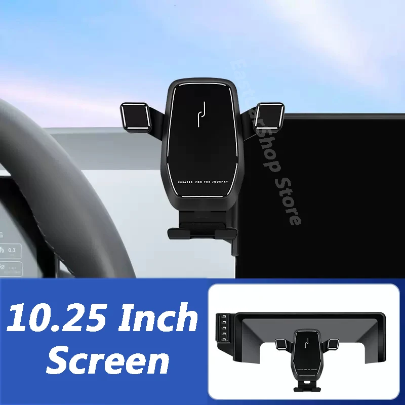 

For MG4 EV Mg 4 EH32 Mulan 2022 2023 Car Navigation Screen Mobile Phone Navigation Bracket Sucker Clip Shockproof Accessorie