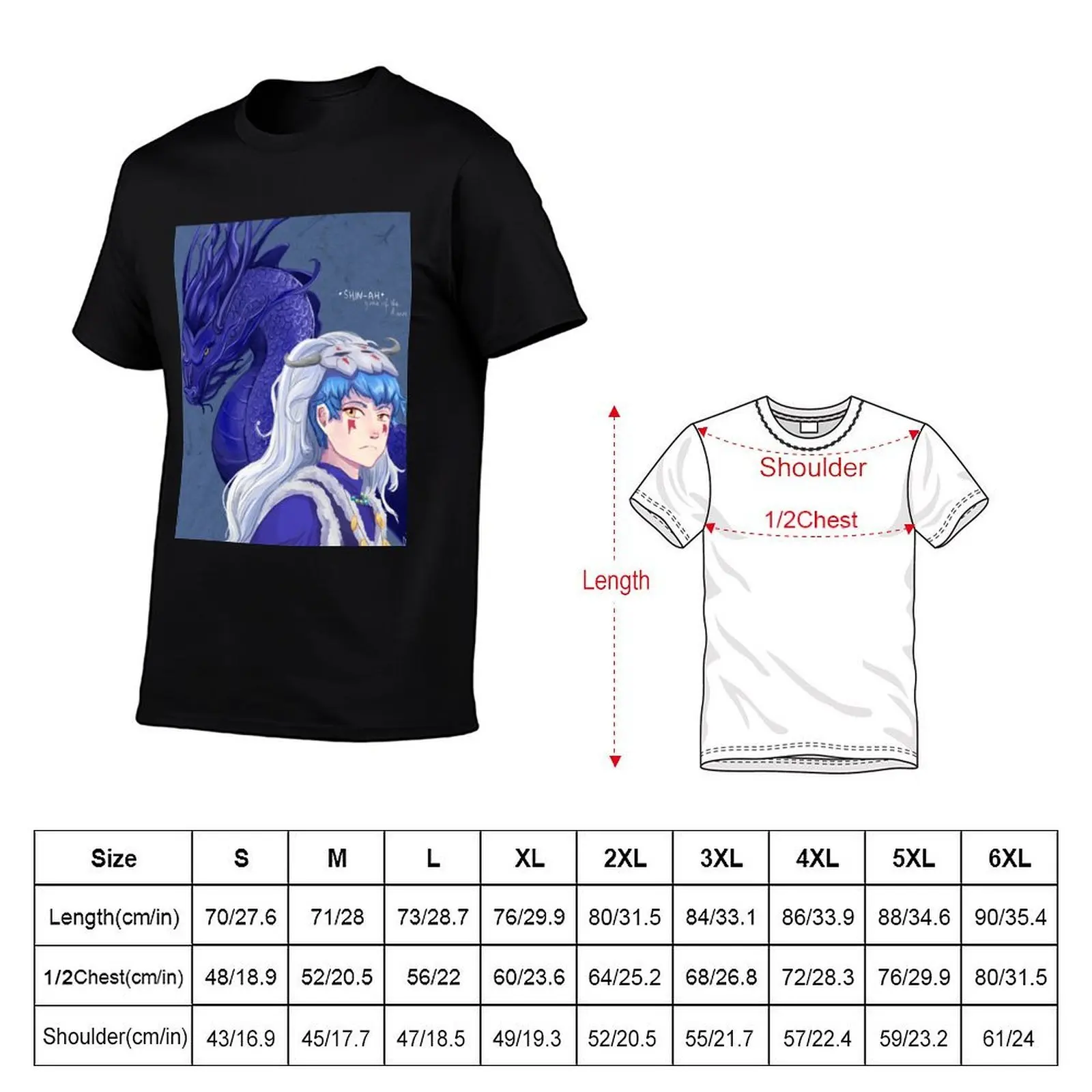 Shin-ah - Yona of the Dawn T-Shirt anime t shirts oversize graphic t shirts for man T-Shirt