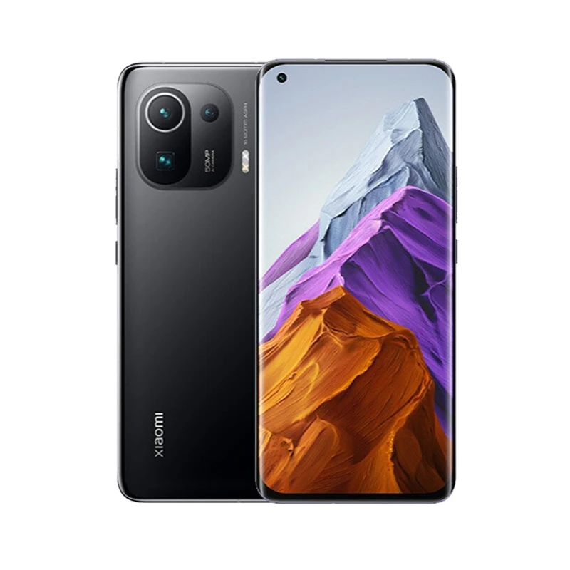 Xiaomi 11 Pro Snapdragon 888 smartphone  Octa-core Global firmware 5G Phone QC Fast Charge 50MP Camera used phone