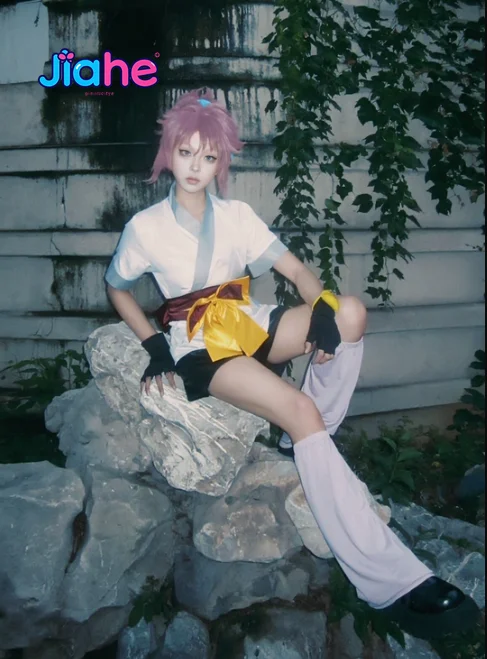 Fantasia de Cosplay Machi Anime HUNTER X HUNTER para Homens e Mulheres, Vestido Kimono Fashionável para o Dia a Dia, Chapéu, Luva, Uniforme Machi para Halloween e Carnaval