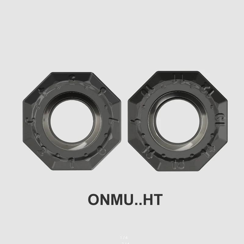 10pcs BASSETT ONMU ONMU050505 HT ONMU080608 MP CI SH TE1008 TE1009 TE1028 CNC Tools Octagonal Double-sided Face Milling Inserts