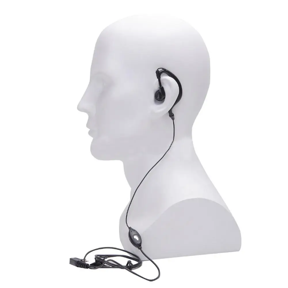 Original Headphone Set para Baofeng Radio, 2 Pin Mic Headset, fone de ouvido, UV 5R, 888s, Novo