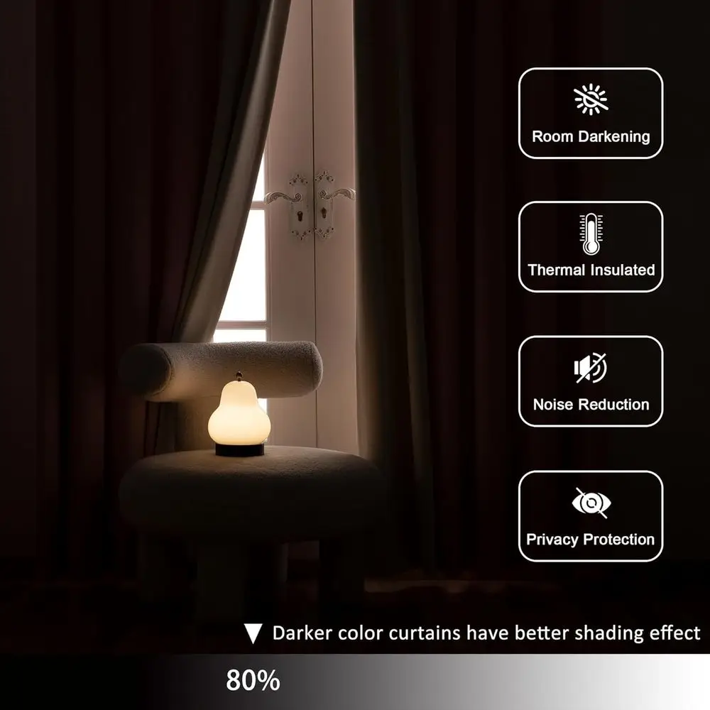 90 Beige und Macaron-blaue Pinch-Faltenvorhänge für Schlafzimmer/Kinderzimmer, raumverdunkelnde zweifarbige, maßgeschneiderte Faltenvorhänge, W42xL90, 2er-Set