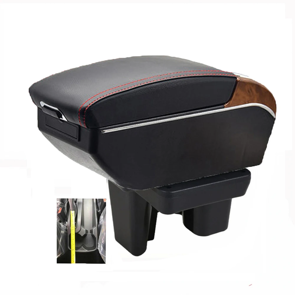

For Toyota Hilux Armrest Box Retrofit Parts Center Console Special Storage Space Car Elbow Rest with USB