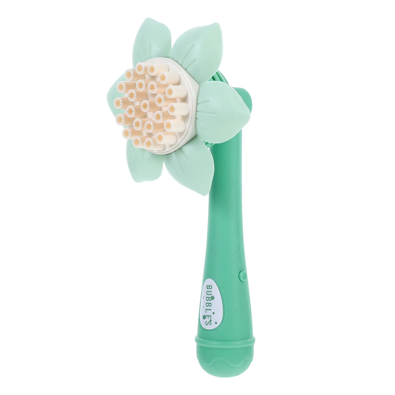 

Bubble Machine Holes Sunflower Shape Electric Sunflower Shape Bubble Machine Blower Kids Plastic Outdoor Indoor Play