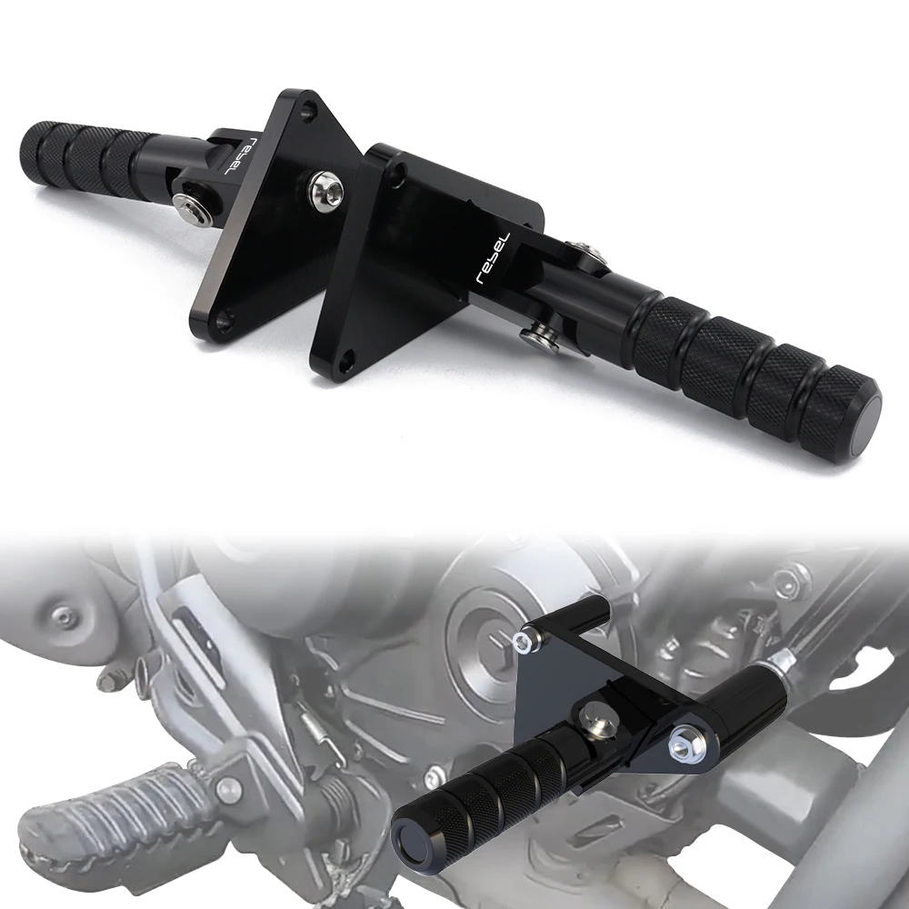 

Fit For CMX 500 Rebel 2017-2023 2024 2025 Motorcycle Adjustable Highway Peg Mounts Rider Adjustable Footpeg Kit Rider Foot Rests