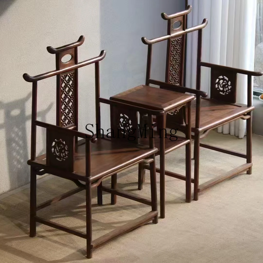 

CL Taishi chair, unicorn phoenix chair, four early official hat chair, mahogany Ming-style furniture owner