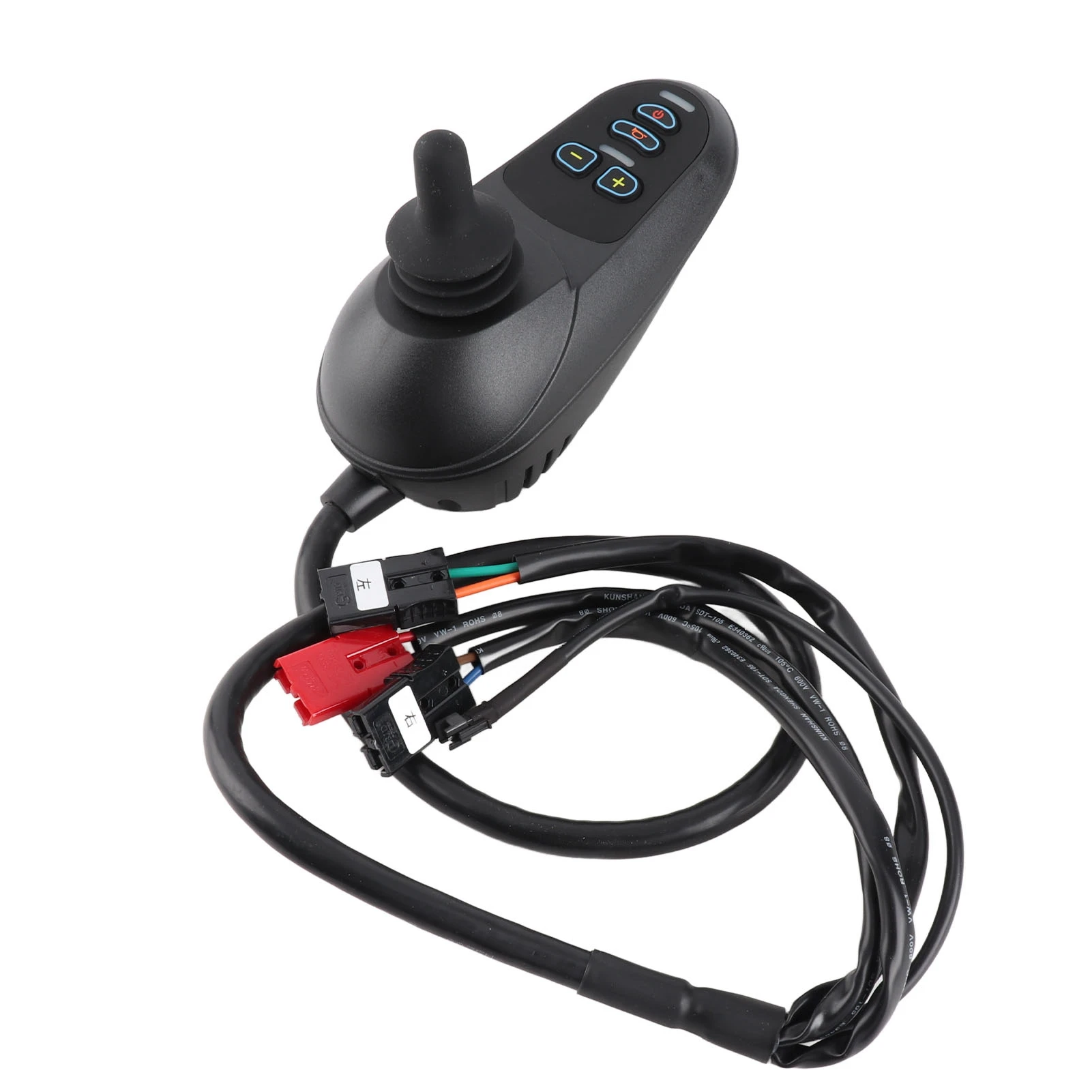Wheelchair Joystick Controller DC24V 45A Electric Wheelchair Controller Good Compatibility with Brake Function for Repair Shops