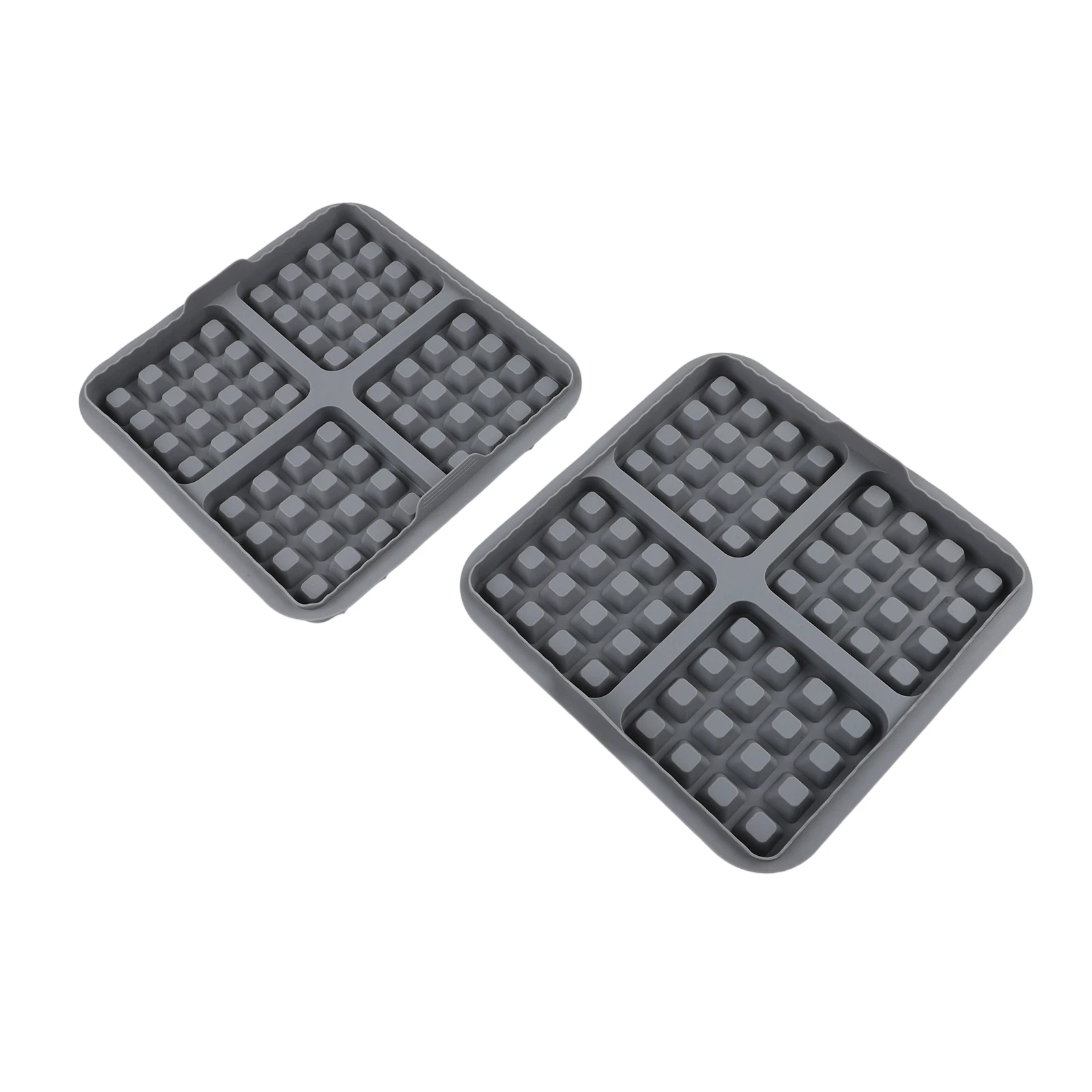 2 Silicone Waffle Plates with Four Deep Pockets for Cosori 6 2L Air Fryer For NA229 NA230 AF181 AF141 and Compatible Models