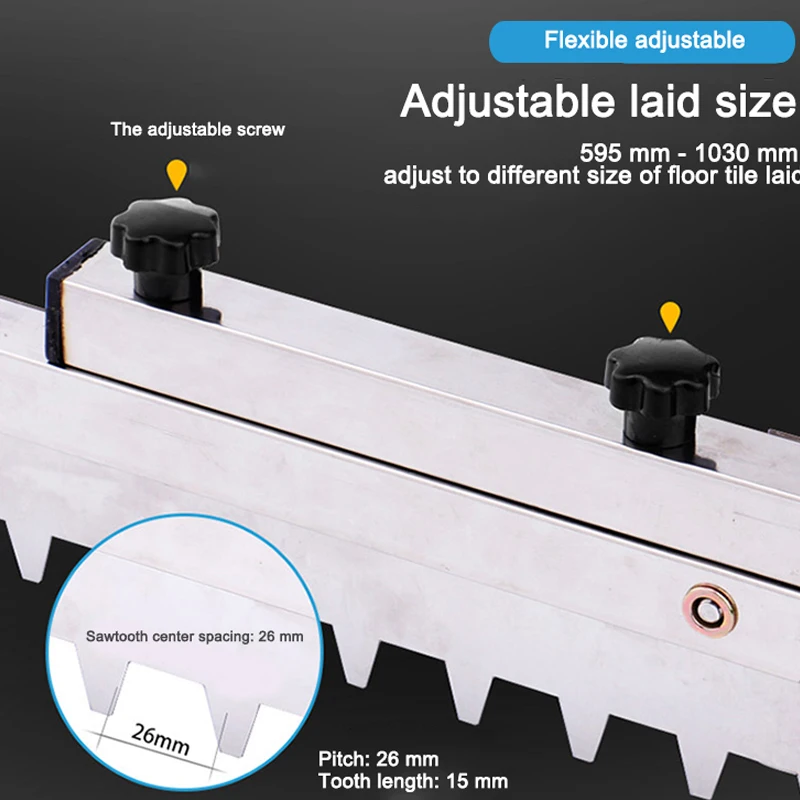 800MM1000MM Foldable Ceramic Tile Leveling Tool Sand Tile Leveling Auxiliary Tool Site Specific Sand Ruler Artifact