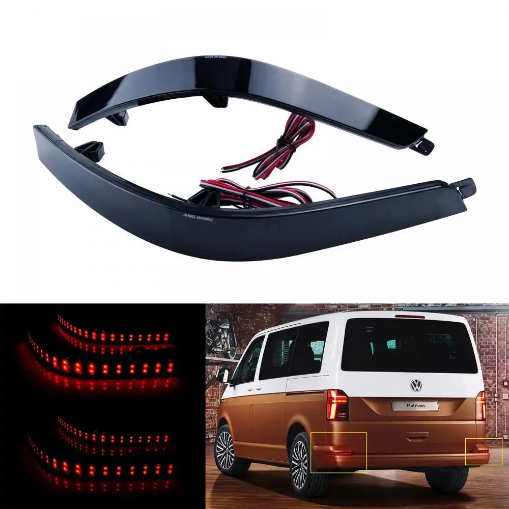 

Светодиодный отражатель бампера, задний стоп-сигнал 7E 0945106 D для VW Transporter T6 2015-2021
