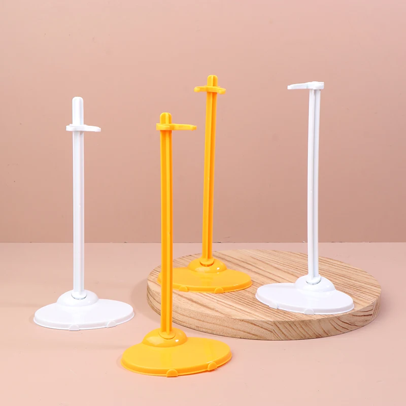 2 STUKS Transparante Stand Ondersteuning Voor Poppen Met Heldere Kleur Speelgoed Figuur Display Houder 1/6 Pop Prop Up Mannequin Model