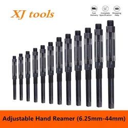 1PC Adjustable Hand Reamer HSS Size Range Alloy Steel Reamer Hand Reamer Machine Cutting Tools (10/12/15/17/19/20/21/23/25/26mm)