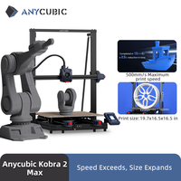 ANYCUBIC Kobra 2 MAX FDM Large Format 3D Printer Build Size With 500*420*420mm 500mm/s Maximum Print Speed Smart APP Control