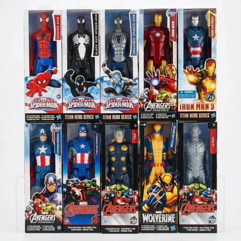 2025 Hot 30cm Marvel Figure Avengers Endgame Captain Justice Sound Led Light Super Hero Dolls Pvc Action Figure Model Fans Toy