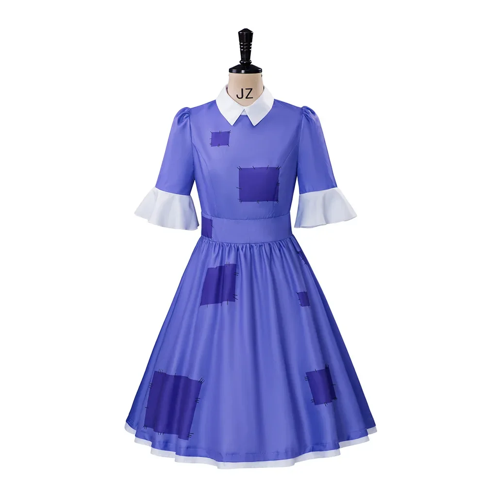 Cartoon Amazing Ragatha Digital Circus Cosplay-Kostüm für Erwachsene Frauen, Kleider, Stirnband, Outfits, Halloween, Karneval, Cosplay