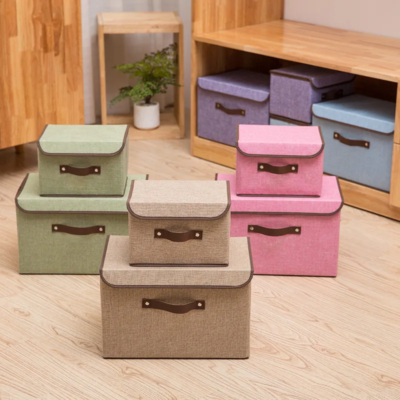 Home storage box Large size Fold Storage box Clothes storage Toy storage Size 44 * 30 * 30cm