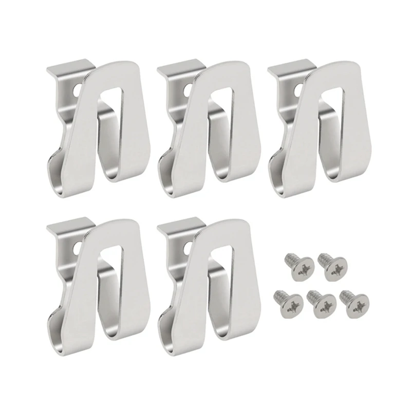 

5Pcs Resistance Electric Drill Belt Clip Replacement Hooks Tool Holder Impact Drills Tool Belt Holder Clip