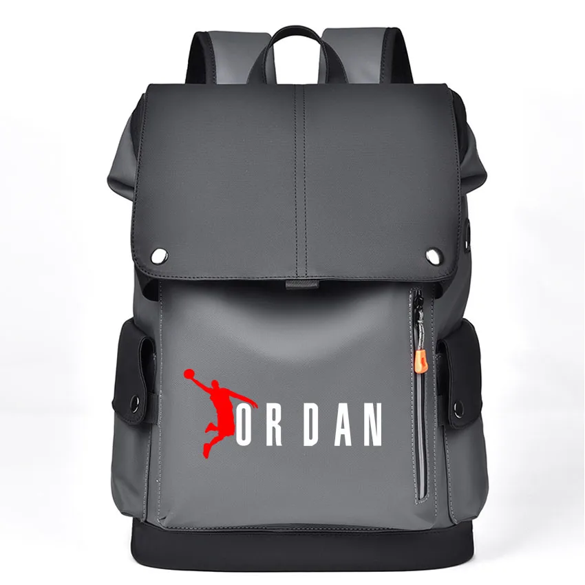 

Laptop Men Backpack ORD Letter Printing Travel Male Laptop Rucksack Usb Charging Computer School Backpacks Waterproof Bag Men