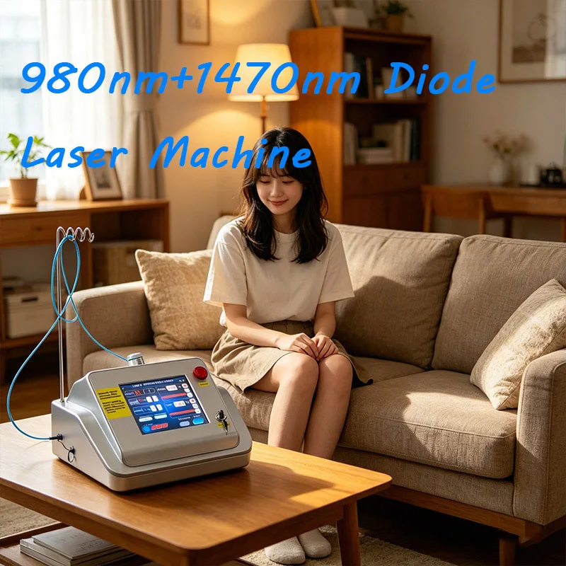 

Hot Sale 980nm 1470nm Diode Laser Machine For Weight Loss Anti cellulite Face lift Anti Inflammatory Double Wavelenghts Device