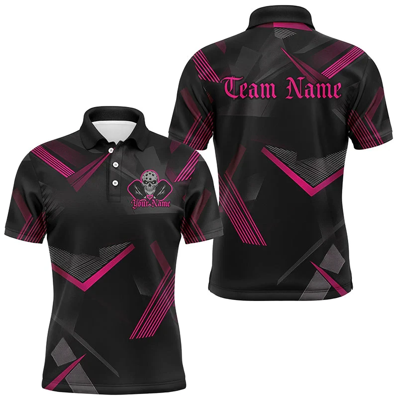 

2025 New Pickleball Graphic Polo Shirts Summer Trend Short Sleeve 3D Printed Sports Polo Team Uniforms Loose Quick Dry T Shirts