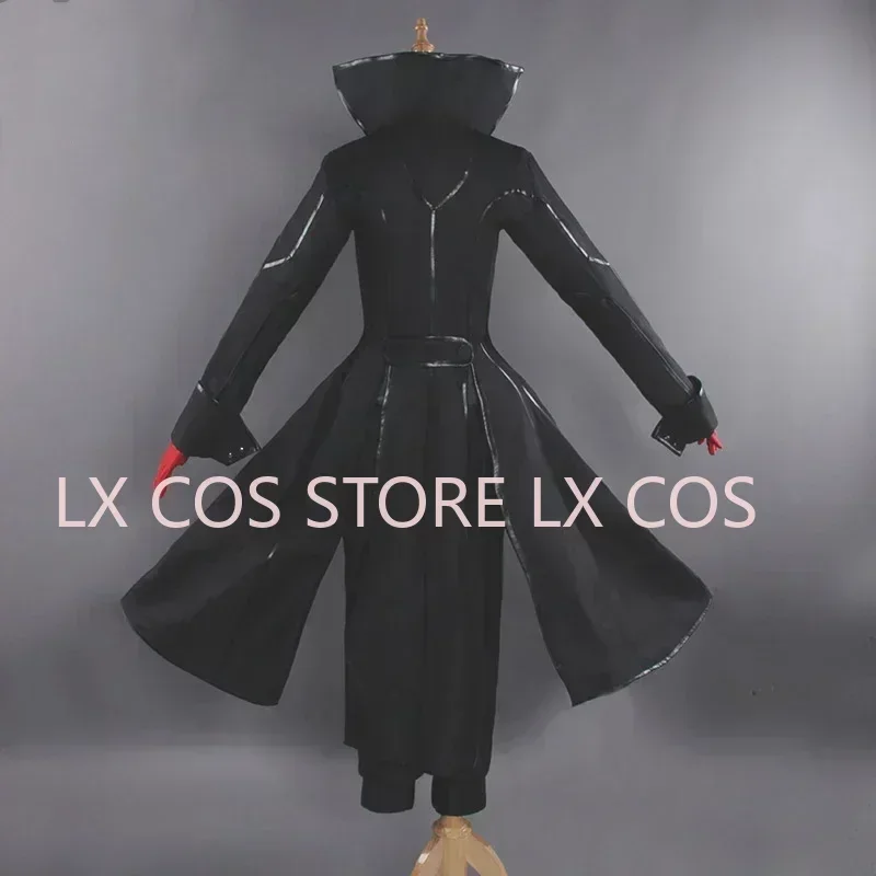 Anime Joker Anime Cosplay Full Set Uniform with Red Gloves Cosplay Costume Adult for Party Halloween Custom size PF view 4
