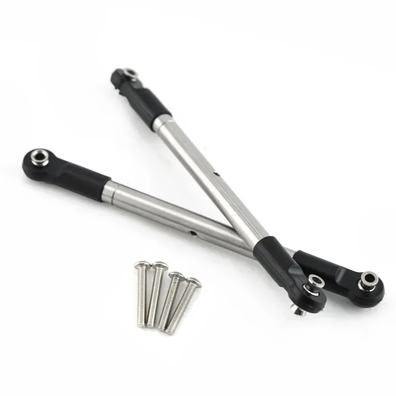 

For trxs 1/10 MAXX small X2.0 304 stainless steel front steering front and rear adjustable pull rod