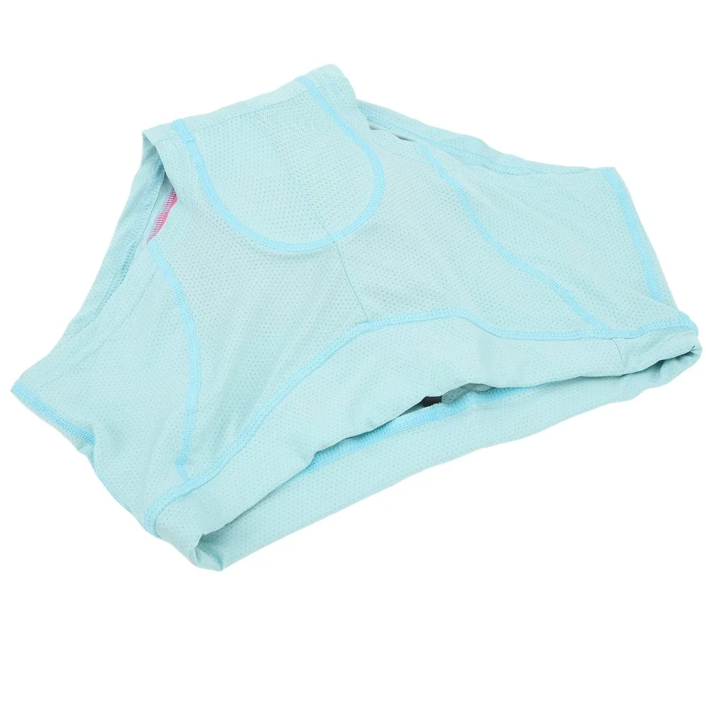 3D Padded Women Cycling Underwear Polyester, Silicone Breathable Cycling Shorts Elastic Ergonomic Women Bicycle Briefs