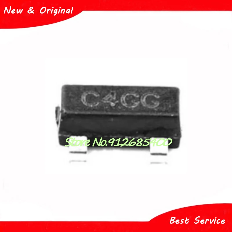 MMBT1815G-GR-AE3-R C4GG NPN 50V 150MA SOT23, novo e original, em estoque, 10 pcs por lote