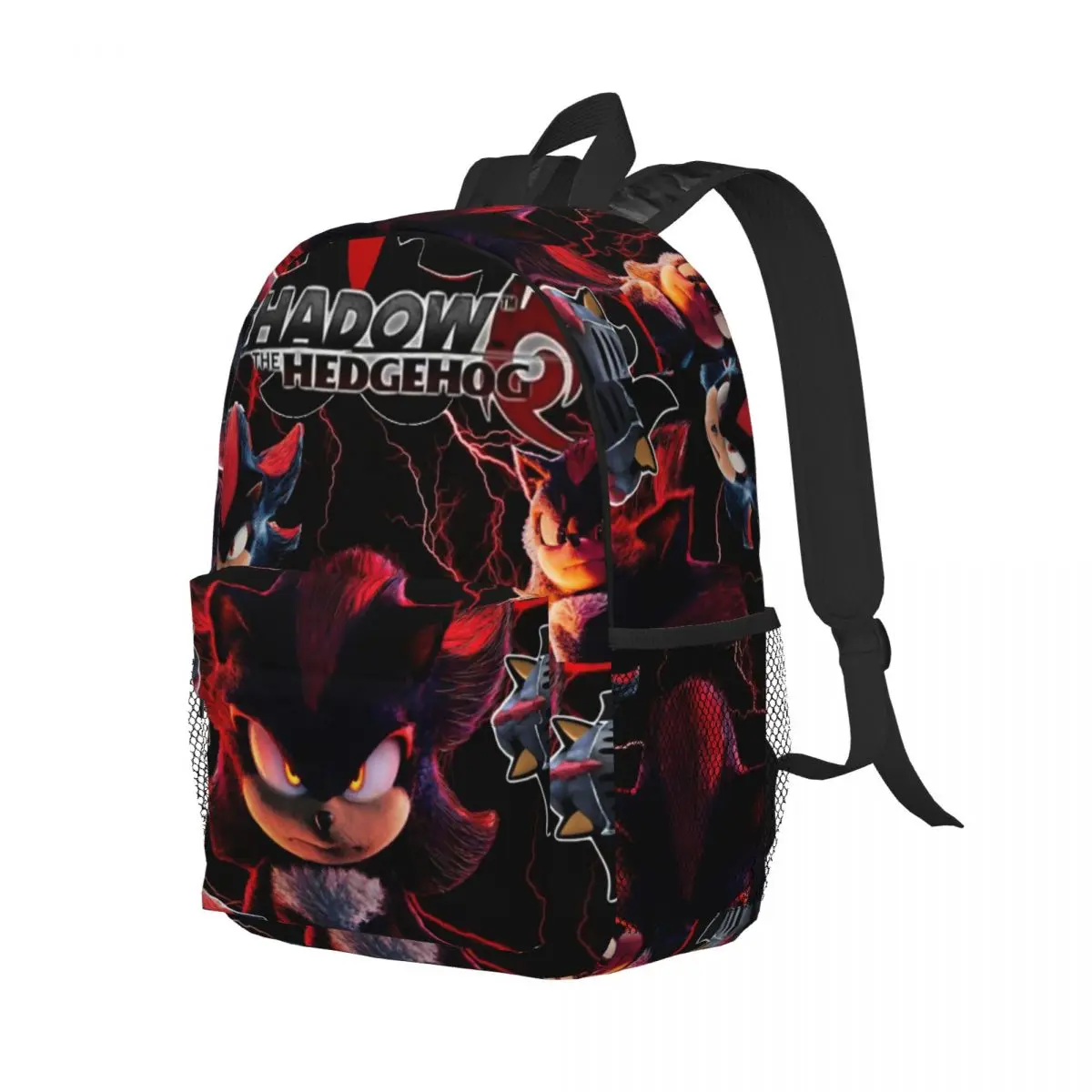 S-Shadow T-The-S H-Hedgehog-S حقيبة الظهر رائجة البيع Daypack بنين بنات BookBag حقائب كتف للرجال النساء الأطفال حقيبة مدرسية #6