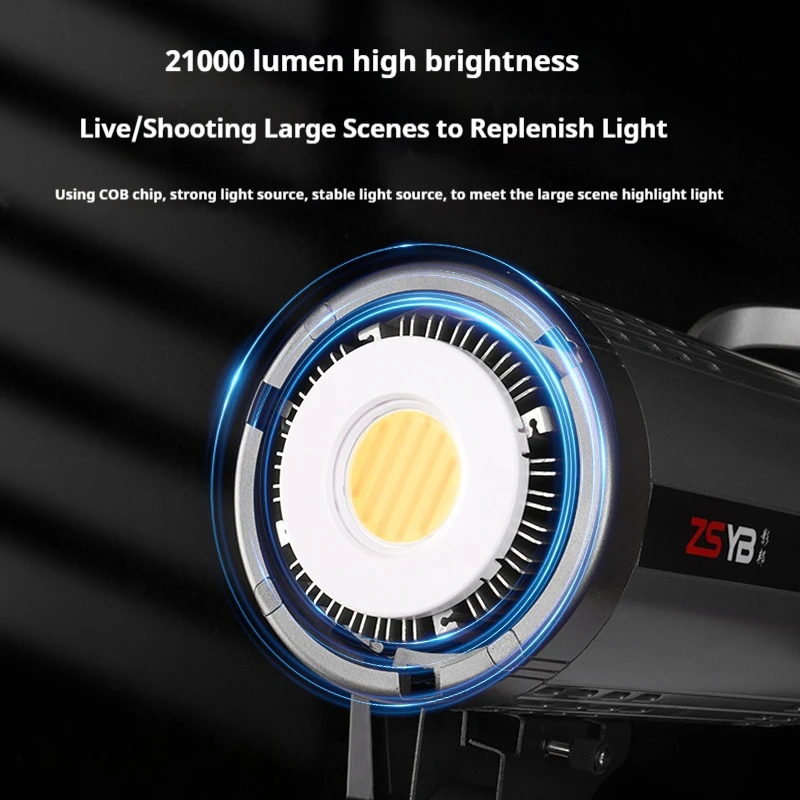 مصباح تصوير عالي الطاقة B300X للهواتف الذكية APP التحكم ملء الضوء ثنائي اللون LED ضوء ناعم استوديو صورة ضوء الكاميرا