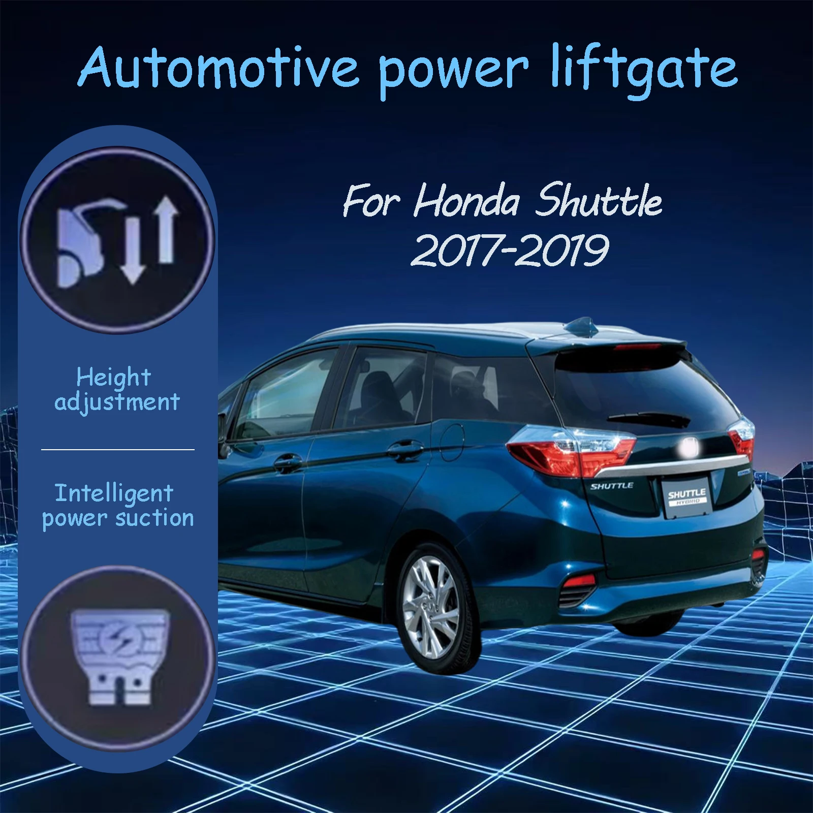 

For Honda Shuttle 2017-2019 Electric tailgate automatic suction locks suitable Trunk modification system