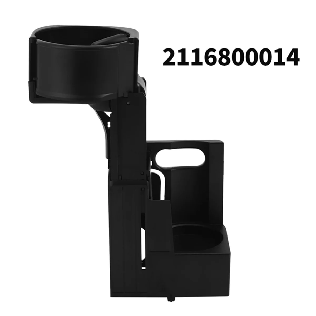 Car Front Retractable Cup Holder 2116800014 for Mercedes Benz S211 C219 W211 E320 E350 2003-2011 Center Water Cup Holder