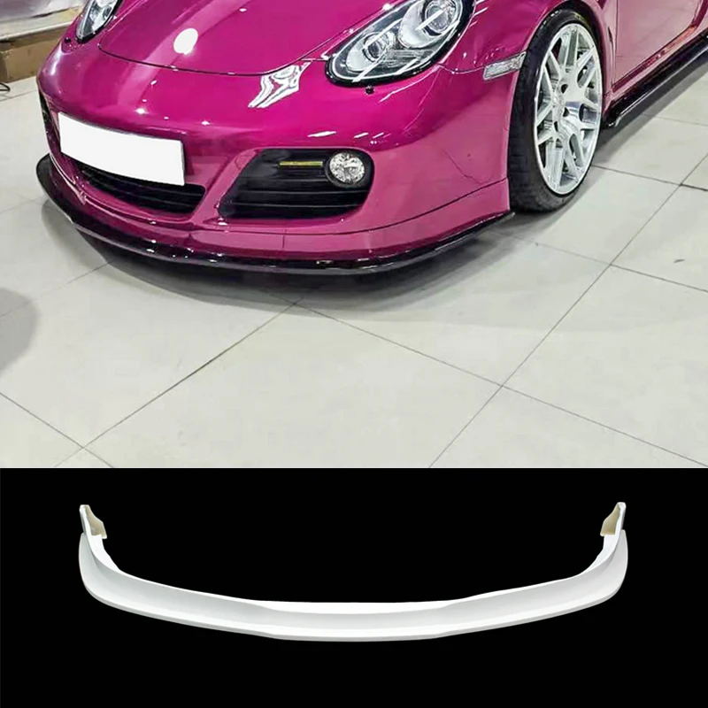 Glass fiber Front lip For Porsche 2008-2012 Cayman 987.2 EPA Design GT Front Lip Lightweight glass fiber accessories