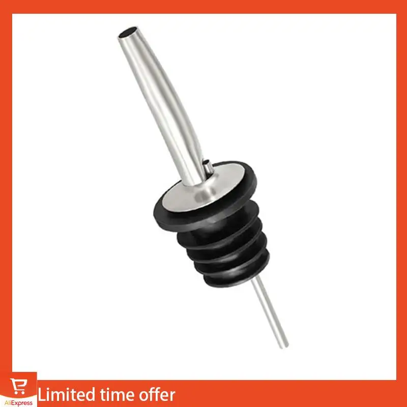 Bec verseur et adaptateurs pour liqueur frais, verseurs de bouteille pour becs de vitesse d'alcool, bec d'huile d'olive en acier inoxydable, verseurs d'alcool, 12 pièces