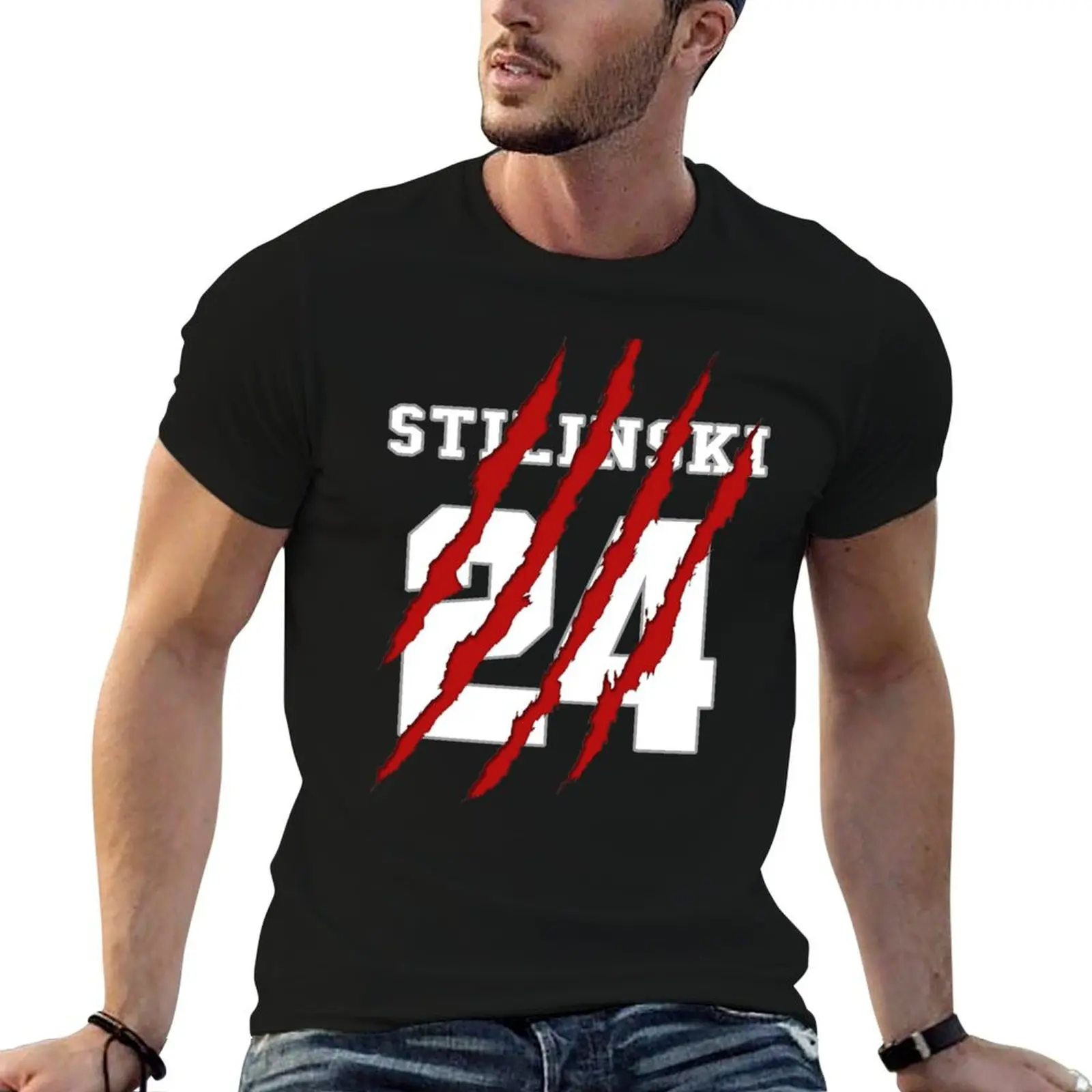 

The Fall of Stiles Stilinski T-Shirt t shirts for man cotton cotton t shirts man 100% T-Shirt