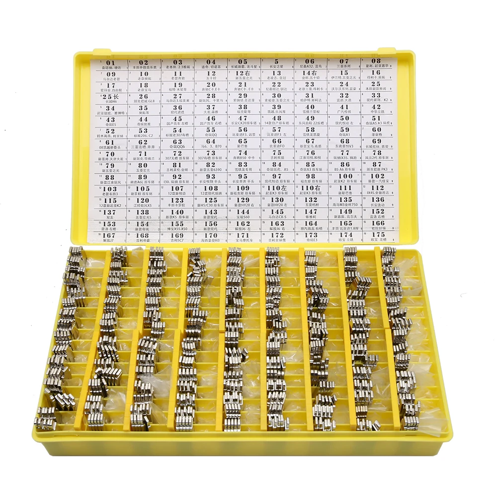 New Auto KD Xhorse VVDI Car Flip Remote Keylade Packages (144 Types) Key Blank Remote Locksmith Tool Supplies