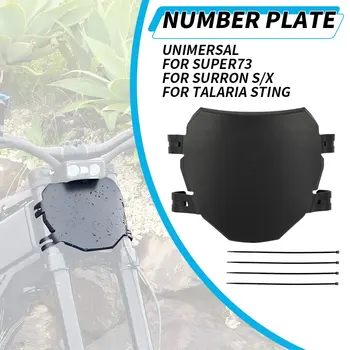 לוח מספר רישוי קדמי עבור Sur-Ron S X Light Bee לוחות רישוי ל...