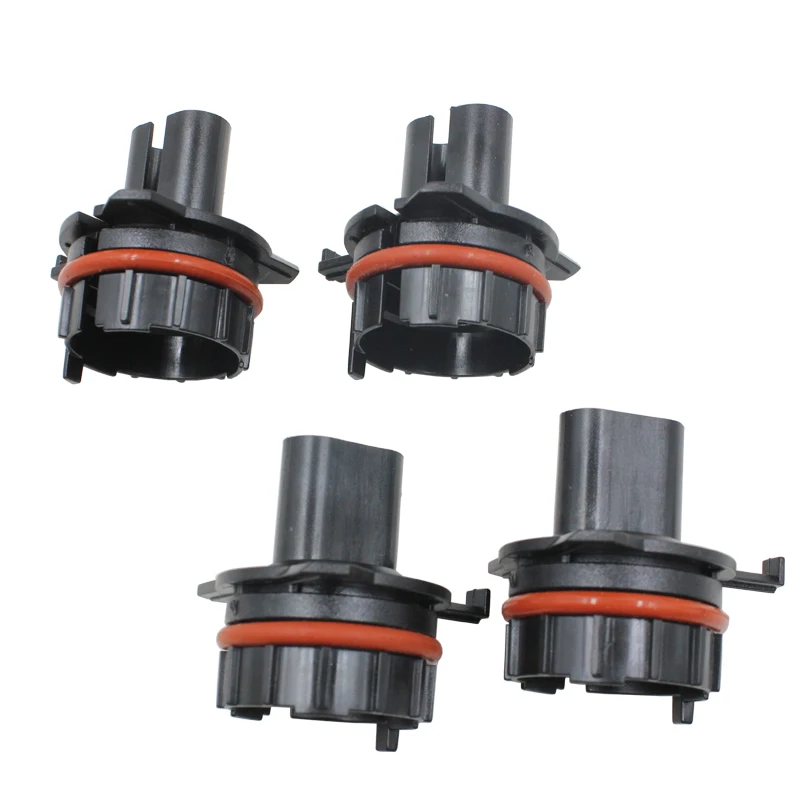 FSYLX 2pcs H7 hid xenon bulb adaptor for BMW E39 E520/530/E60/725LI H7 HID xenon bulb holder Aftermarket H7 HID Bulbs Converters