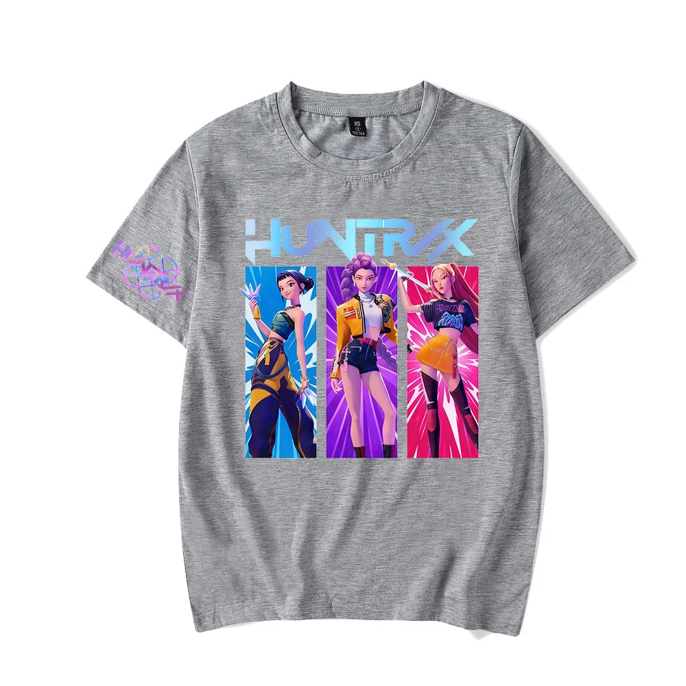 تي شيرت Kpop Demon Hunters الرائع الهيب هوب y2k هدية للنساء/الرجال