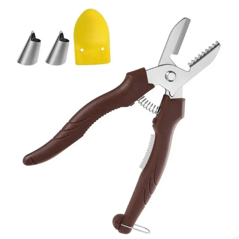 Practical Kitchen Gadget for Chestnuts High Accuracy Chestnut Peeling Pliers Opener for Food Preparation Enthusiasts Q5WC